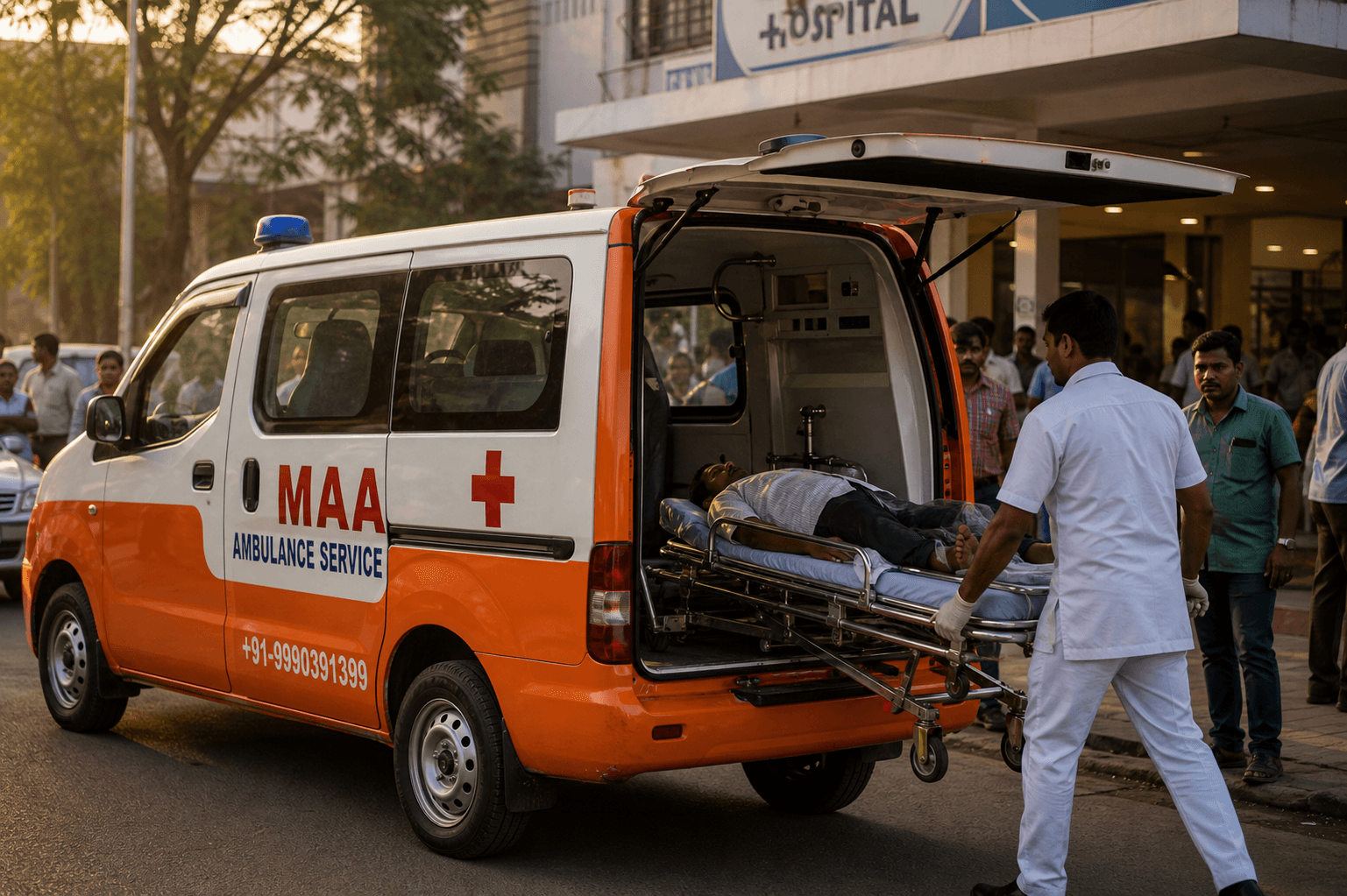24/7 Ambulance Service — Maa Ambulance Services