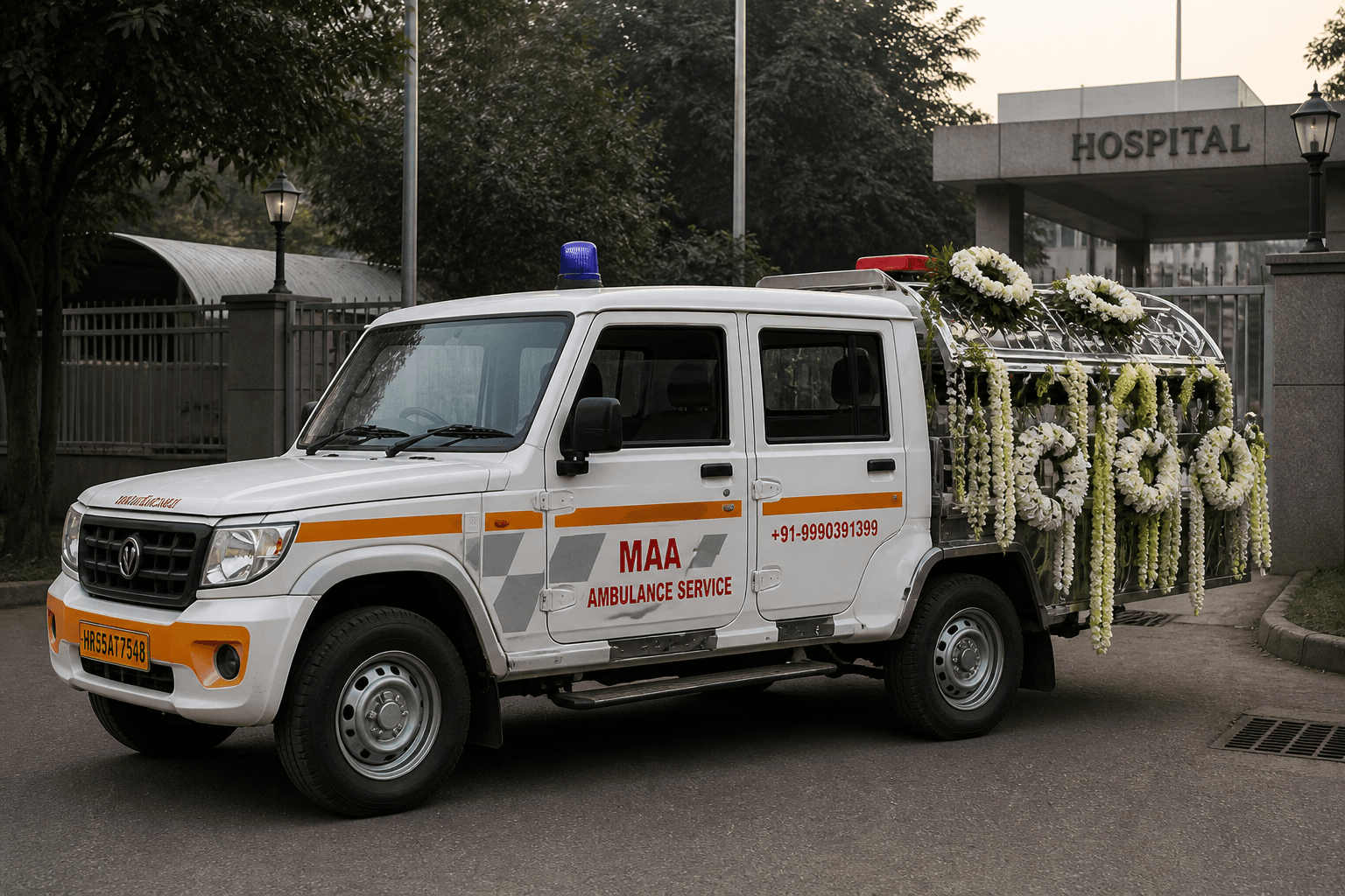 Dead Body Transport Ambulance Service — Maa Ambulance Services