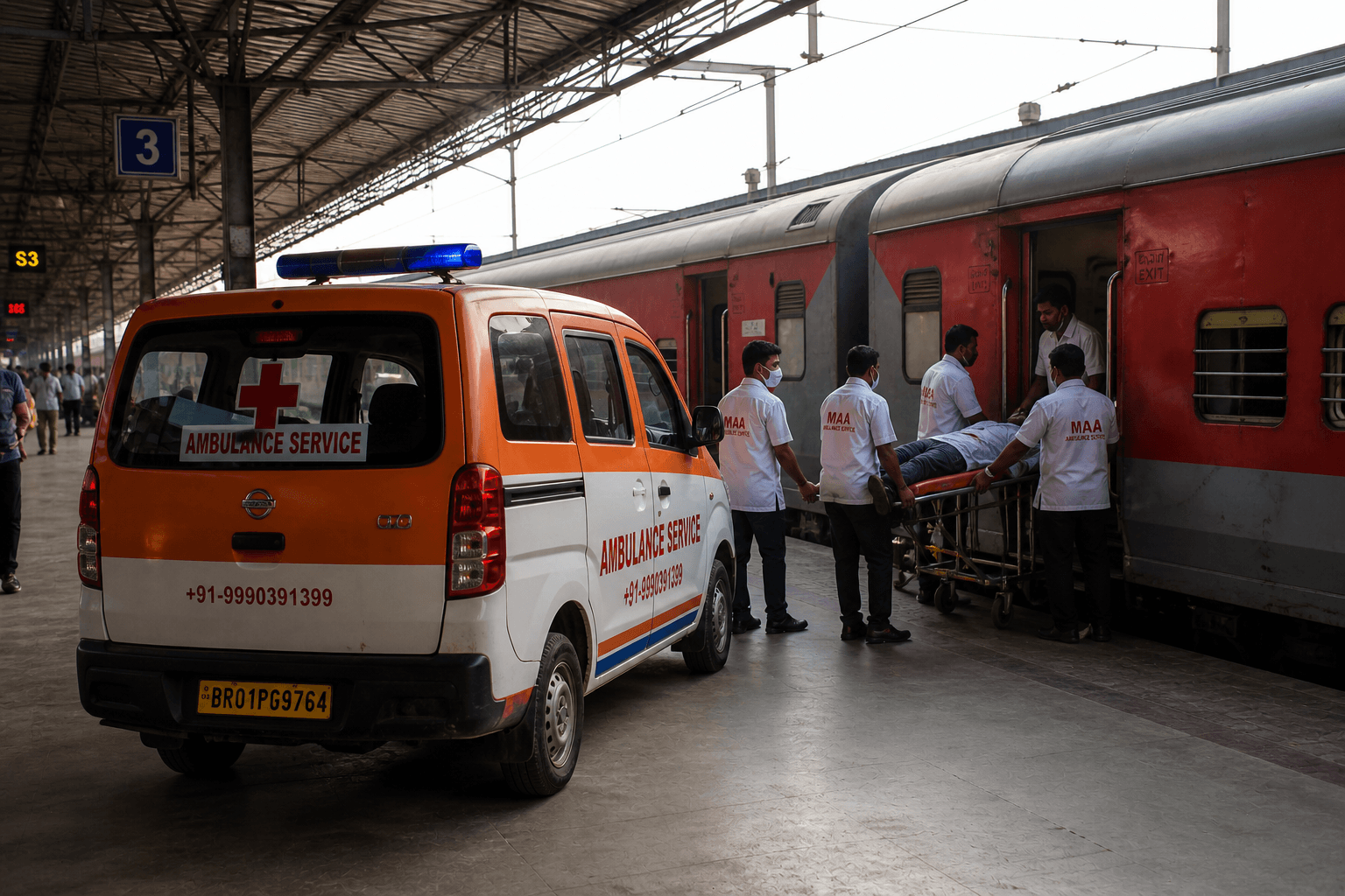 Train Ambulance Service — Maa Ambulance Services