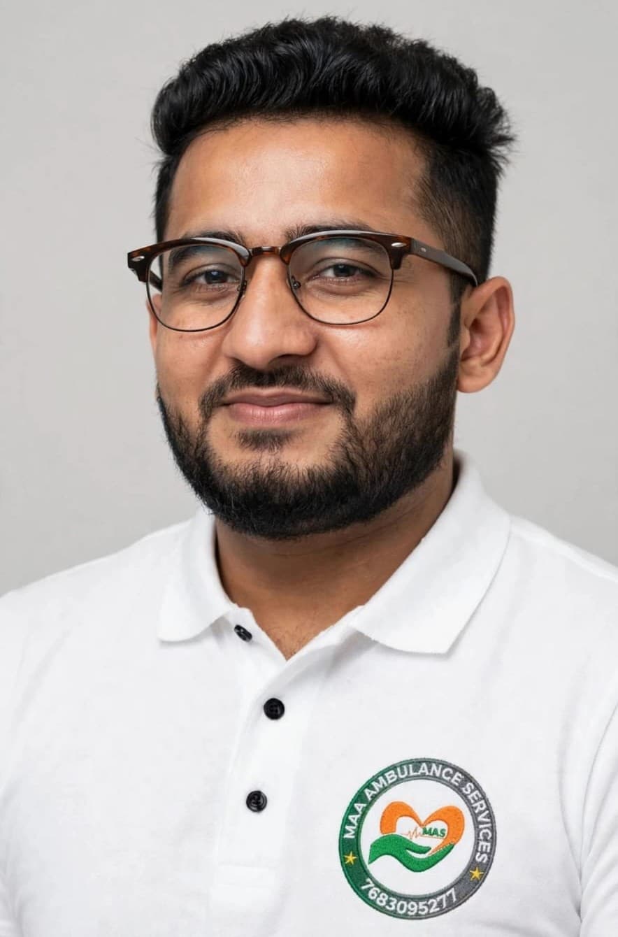 Mahesh Yadav, Founder & Director of Maa Ambulance Service