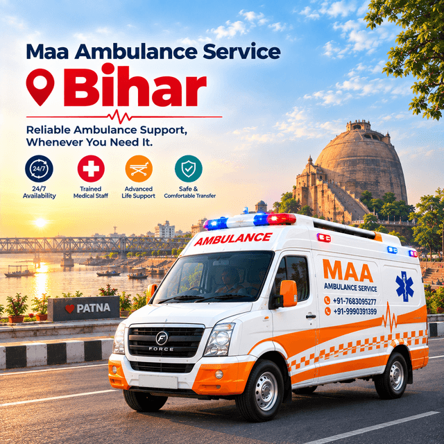 Monthly Rental Ambulance in Bihar