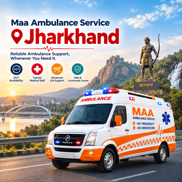 Monthly Rental Ambulance in Jharkhand