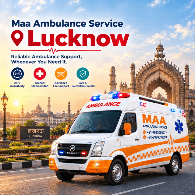 Monthly Rental Ambulance in Lucknow