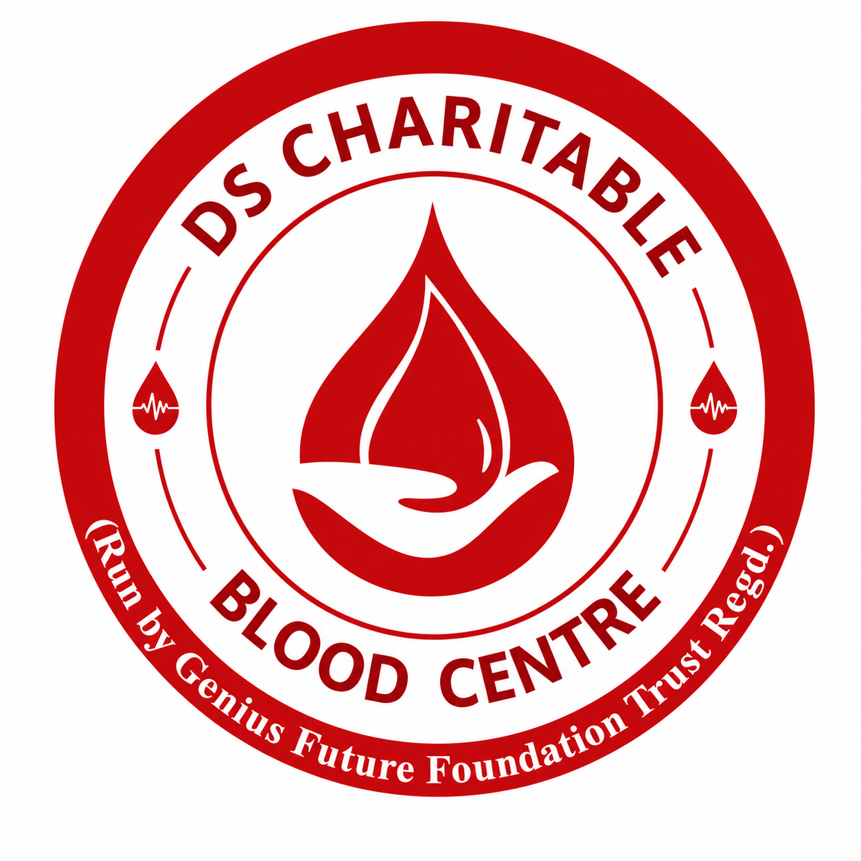 DS Blood Bank logo